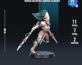 Artel W Voidstalker Leader Fantasy Sci-Fi Space Elves