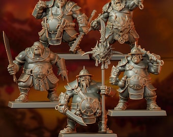 Punga Miniatures Celestial Empire Jade Ogres Fantasy Battles