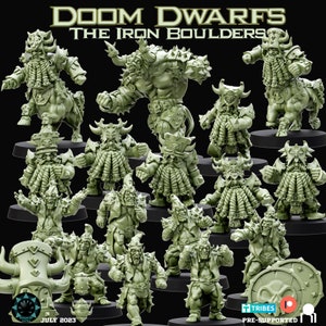 Realm of Paths Doom Dwarf Fantasy Football Team