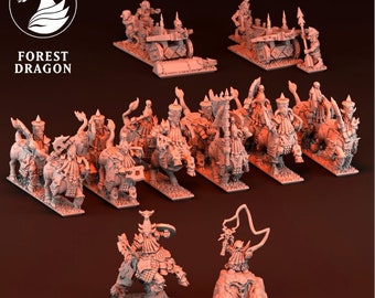10mm Fantasy Battle Chaos Dwarf Army by Forest Dragon