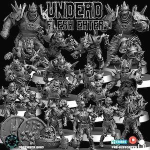 Realm of Paths Undead Flesh Eater Fantasy Football Team