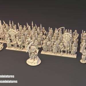 10mm Fantasy Battle Kings of Sand Army by Greenskin Miniatures
