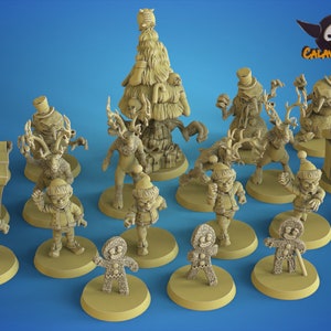 Calaverd3D Christmas Fantasy Football Team