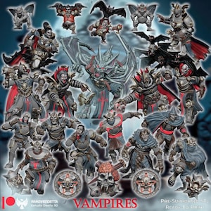Rakovendetta Estudio Vampire Fantasy Football Team