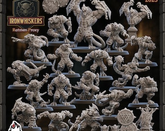 Ugni Iron Whiskers Ratmen Fantasy Football Team