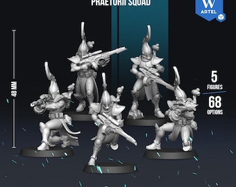 Artel W Praetorii Squad Fantasy Sci-Fi Space Elves