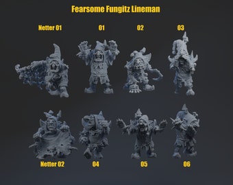 Brutefun Fearsome Fungitz Goblin Fantasy Football Team