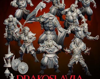 Punga Drakoslavia Vampire Fantasy Football Team