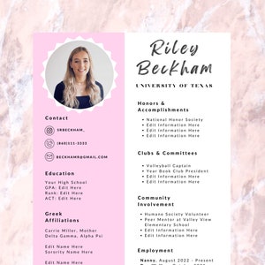 Sorority Resume Template Sorority - Il 300x300.5085807874 Prxc 