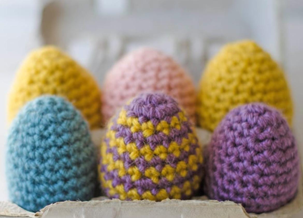 Crochet Easter Egg PATTERN - Etsy