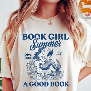 Book Girl Summer Shirt, Bookish Summer Shirt, Bookish Shirt, Book Lover Gift, Bookish Girl Shirt, Bookish Gift, Reading Shirt, Bookish Gifts