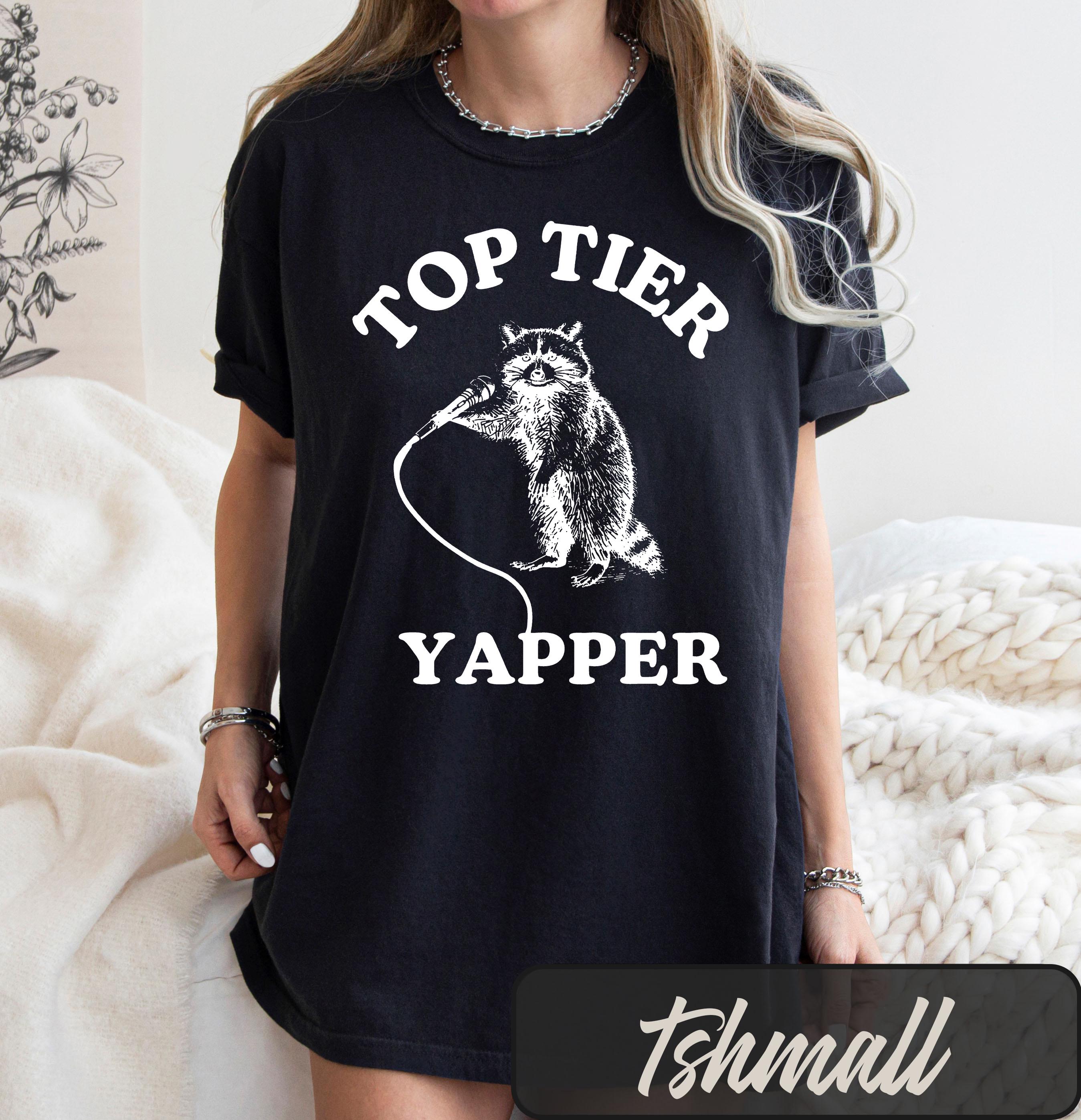 Comfort Colors Top Tier Yapper Shirt: Meme Graphic Tee - Etsy