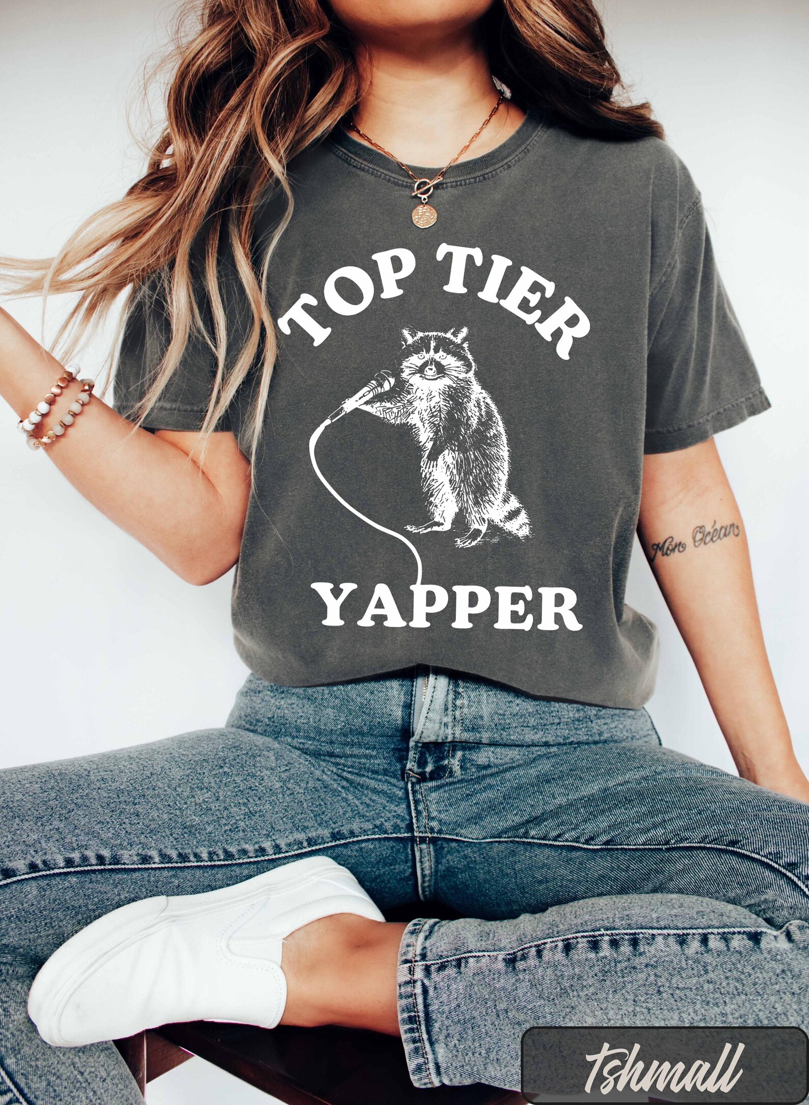 Comfort Colors Top Tier Yapper Shirt: Meme Graphic Tee - Etsy