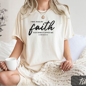 Comfort Colors® Religious Shirt, Christian Comfort Colors Shirt, Bible Verse Shirt, Womens Christian Tshirts, Faith Shirts, Religious Gifts