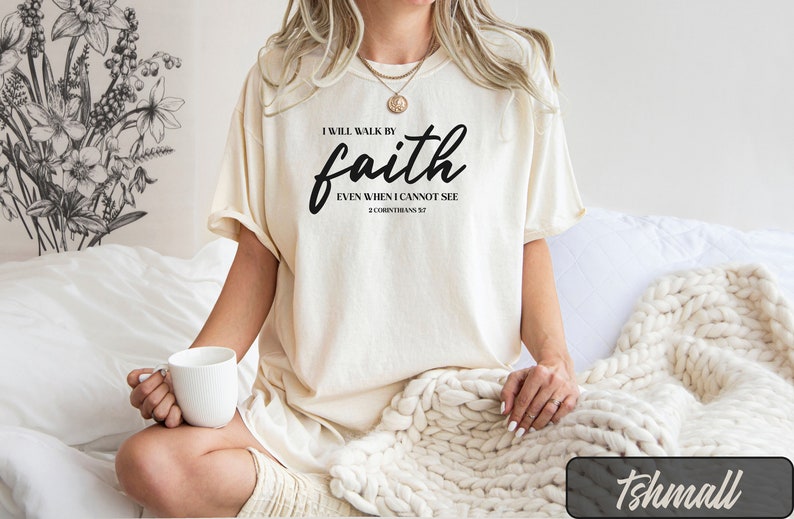 Comfort Colors® Religious Shirt, Christian Comfort Colors Shirt, Bible Verse Shirt, Womens Christian Tshirts, Faith Shirts, Religious Gifts