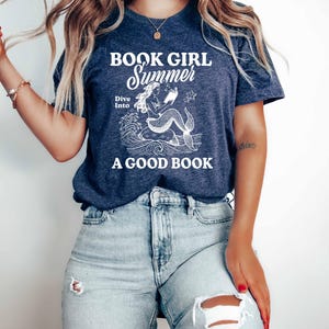 Book Girl Summer Shirt, Bookish Summer Shirt, Bookish Shirt, Book Lover Gift, Bookish Girl Shirt, Bookish Gift, Reading Shirt, Bookish Gifts