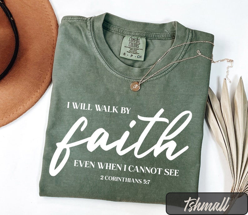 Comfort Colors® Religious Shirt, Christian Comfort Colors Shirt, Bible Verse Shirt, Womens Christian Tshirts, Faith Shirts, Religious Gifts