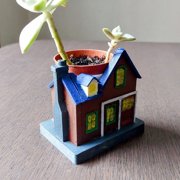 3D-Design für Plant Pot Cozy House