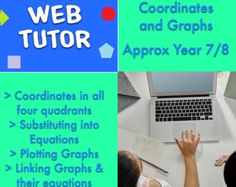 Coordinates and Graphs Ages Approx 10-12