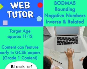 Number Pre-Recorded Sessions, Key Stage 3, Target Age Approx Year 7 (or younger ones looking to extend, older ones looking to review)