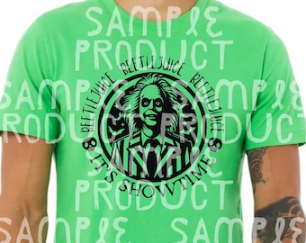 BEETLEJUICE movie svg digital file halloween showtime shirt design
