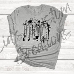 HP Libro SVG Camisa Potter Serie Magia