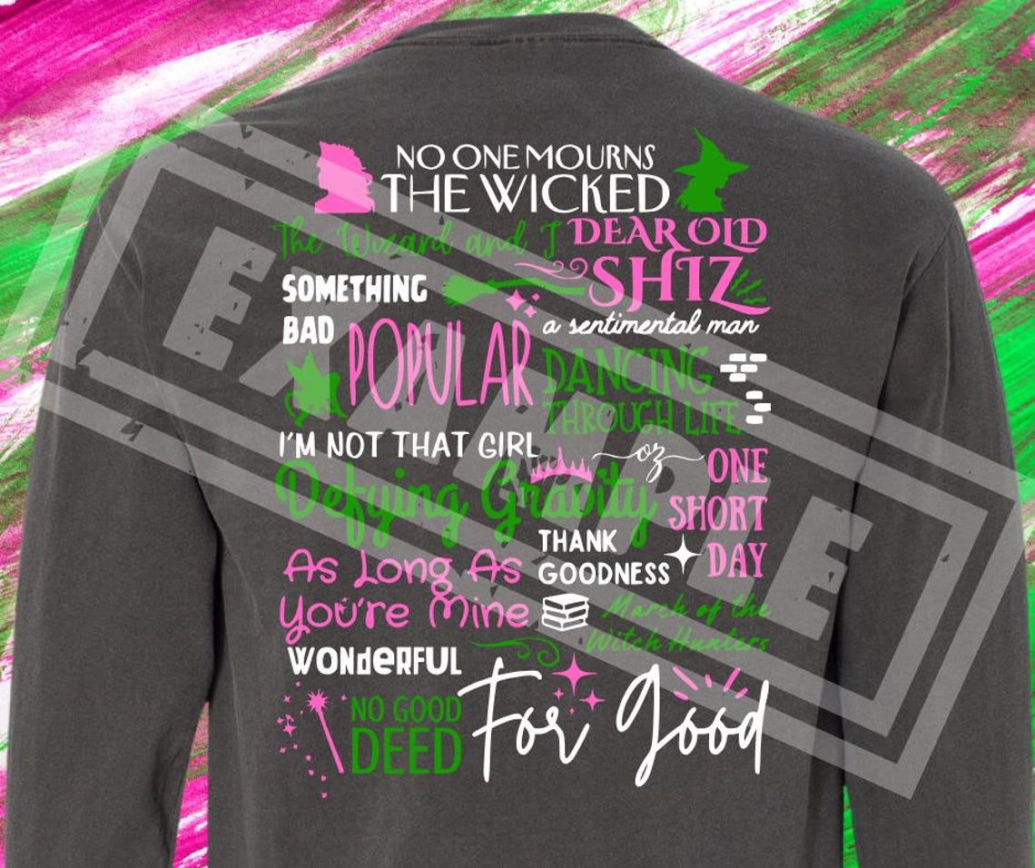 Wicked Movie PopGrip Adesivo Wicked Welcome To Shiz - Front & Back - 3