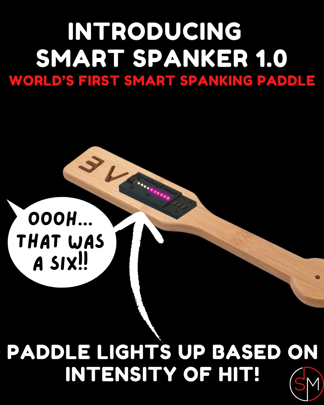 Wooden Smart Spanking Paddle [MATURE] - Etsy