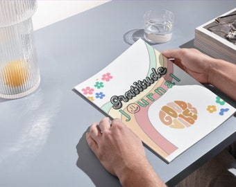 Téléchargement numérique quotidien du journal de gratitude de pleine conscience
