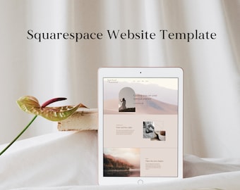 Squarespace 7.1 Website Template: Spiritual Life Coach & Business