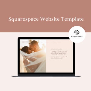 Squarespace Website Template for Wedding Planner and Marriage Celebrants - Squarespace 7.1