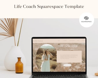 Squarespace 7.1 Website Template: Life & Business Coach