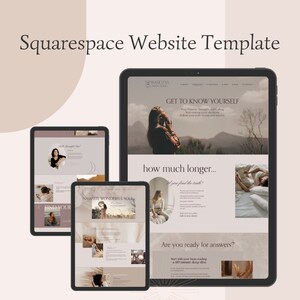 Squarespace 7.1 Website Template: Human Design Coach