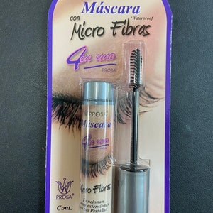 rímel prosa mascara -mexican eyelash prosa- mascara- maxi volumen pestanas rimel natural aceite de mamay-aceites naturales-made in mexico