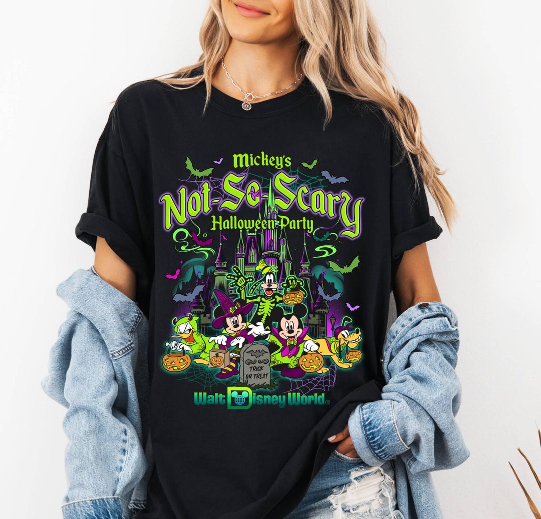 Comfort Colors® Mickey's Not so Scary 2025 Disney Halloween Shirt