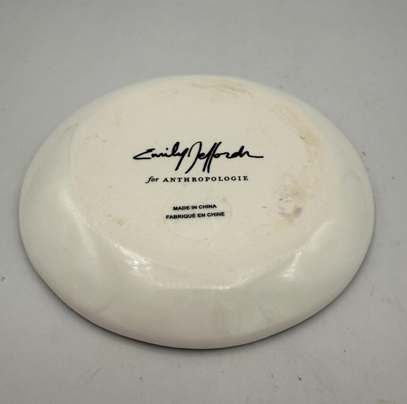 Anthropologie Artist Series Trinket Dish by Emily Jeffords – Letter D - Father's Day Gift bild 3