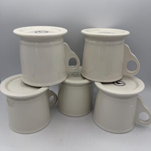Anthropologie Monogram Mug – Letters J, L, L, P, S – White Stoneware Initial Mugs image 4