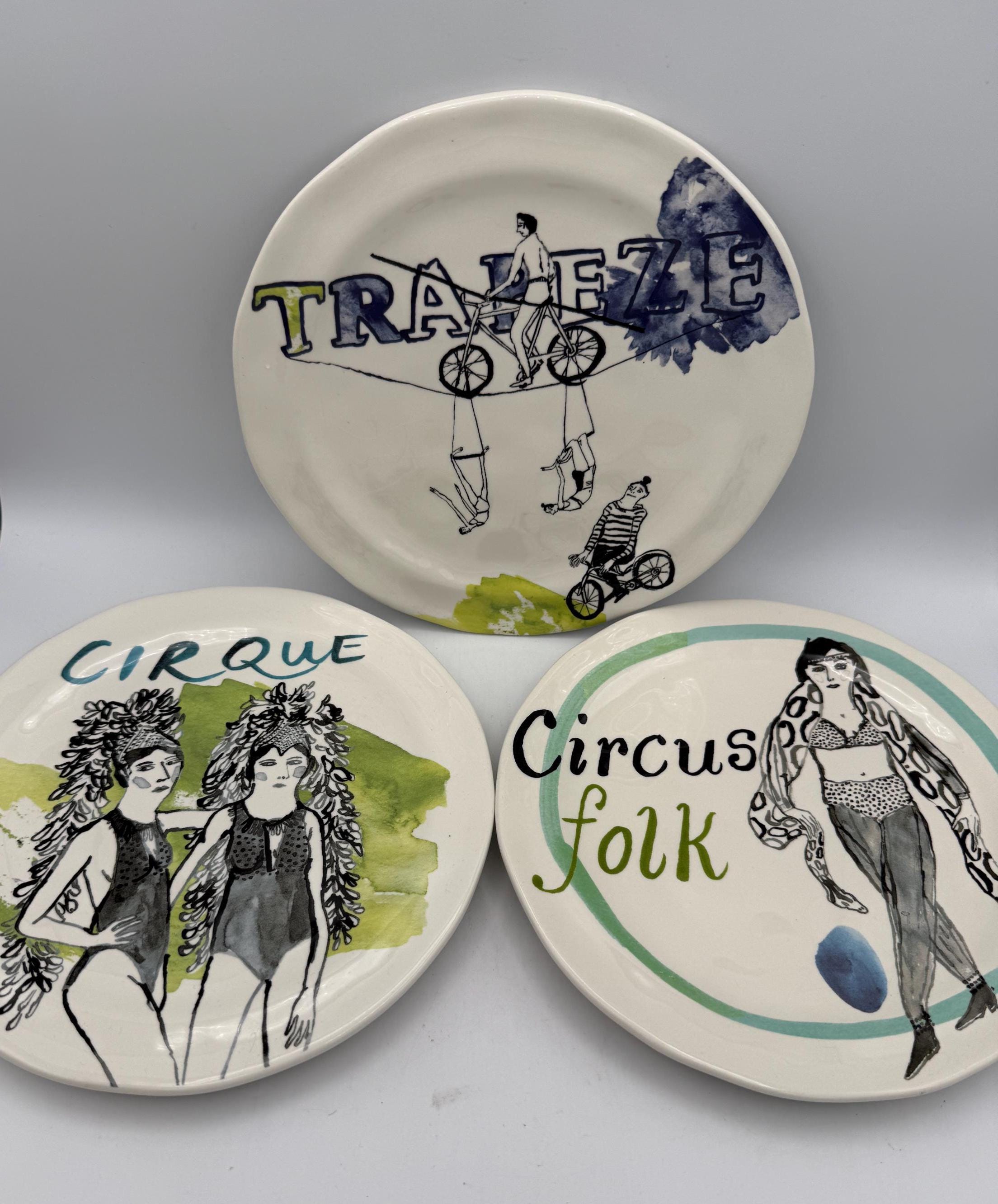 Anthropologie Plate Set - Etsy