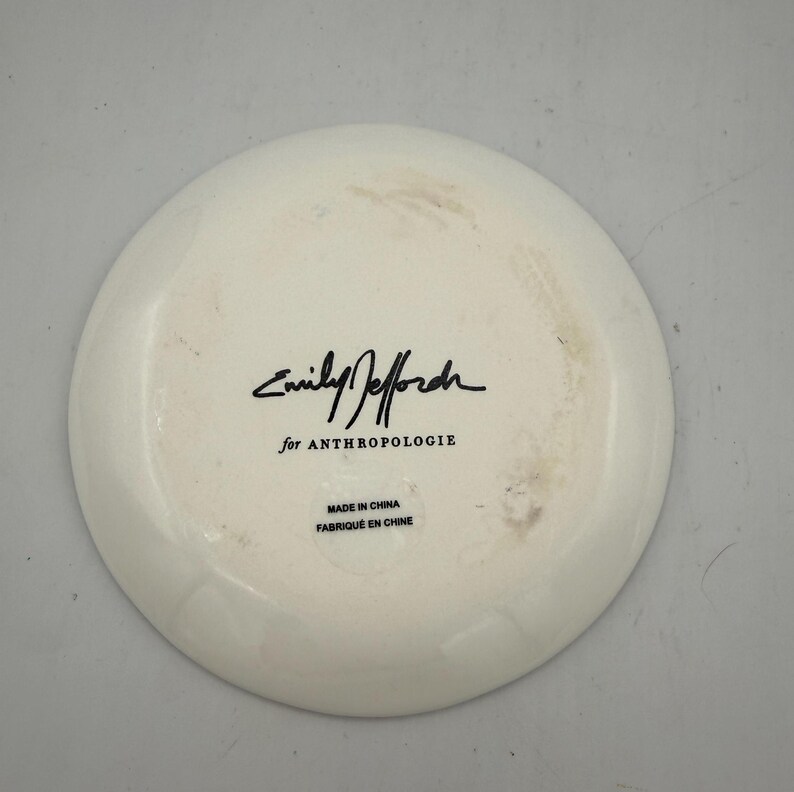 Anthropologie Artist Series Trinket Dish by Emily Jeffords – Letter D - Father's Day Gift bild 2