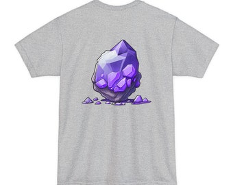 Crystal Addict Purple Amethyst Unisex Tall Beefy-T® T-Shirt