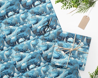 Wonderland Wrapping Paper