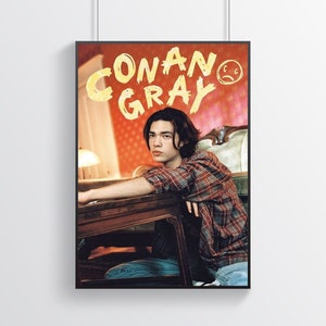 Conan Gray Poster | Music Poster | Music Lovers | Home Decor | Wall Decor | Digital Poster | Vintage Poster