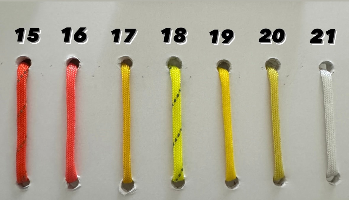 Firefighter SCBA Mask Quickrelease Clip multicolored Paracord Knot Variations Etsy