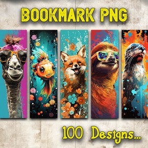 Bookmark Png, Bookmark Bundle, Printable Bookmark Bundle, Bookmark Sublimation Designs, Bookmark Designs For Sublimation