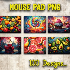 Mouse Pad Sublimation Designs, Png Sublimation Designs, Instant Digital Download Mouse Pad, Nature Mouse Pad Png, Printable Designs