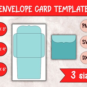 Envelope Card Template, Sublimation Template, Envelope Template, Sublimation Png Dxf Svg, Digital Download