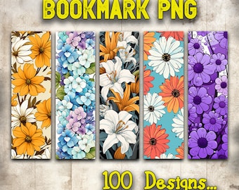 Bookmark Png, Bookmark Bundle, Printable Bookmark Bundle, Bookmark Sublimation Designs, Bookmark Designs For Sublimation