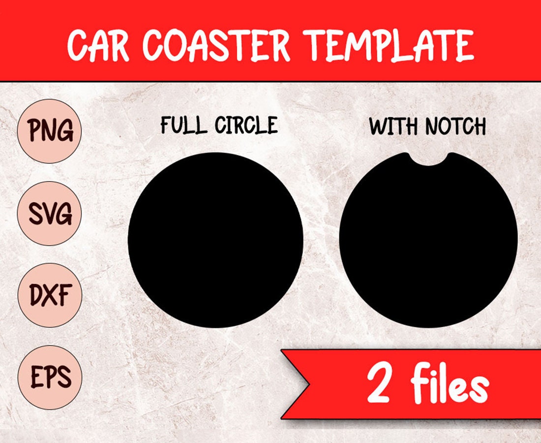 Car Coaster Tag, Car Coaster Packaging, Car Coaster Care