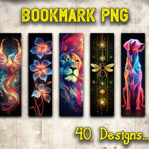 Bookmark Png, Bookmark Bundle, Printable Bookmark Bundle, Bookmark Sublimation Designs, Bookmark Designs For Sublimation