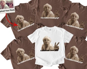 Custom Photo Shirt, Comfort Colors® Personalized Picture Tee, Upload Your Image